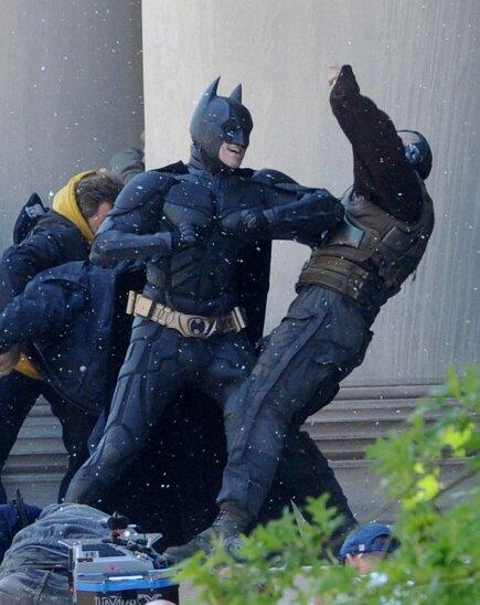 13 Foto Adegan Syuting The Dark Knight Rises &#91;Serba 13&#93;