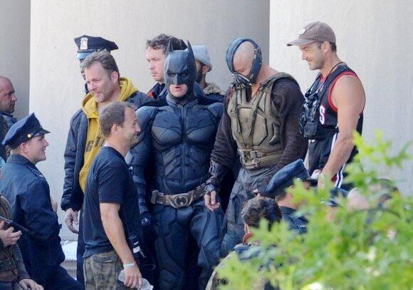 13 Foto Adegan Syuting The Dark Knight Rises &#91;Serba 13&#93;