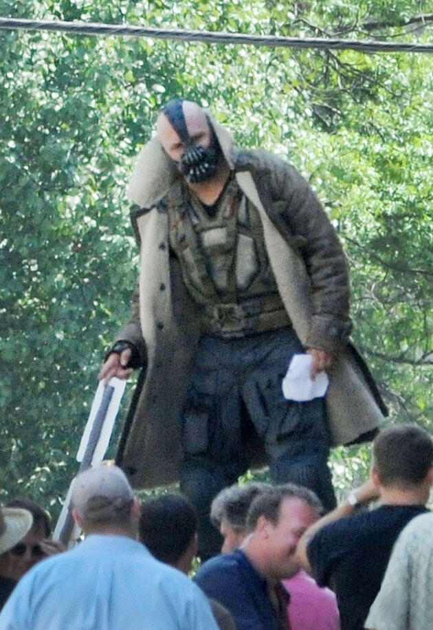 13 Foto Adegan Syuting The Dark Knight Rises &#91;Serba 13&#93;