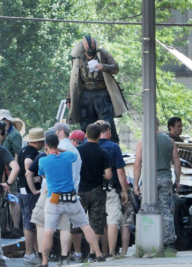 13 Foto Adegan Syuting The Dark Knight Rises &#91;Serba 13&#93;