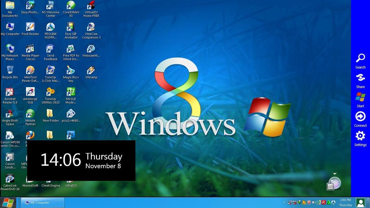 13 Langkah Mudah Merubah Windows XP/W7 Menjadi Mirip Windows 8 &#91;Serba 13&#93;