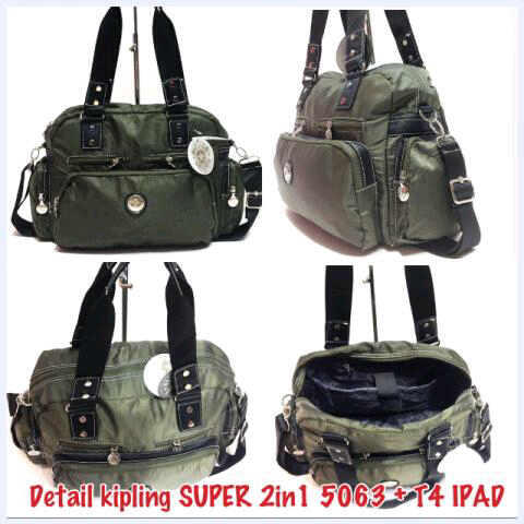 KIPLING SUPER KW 2in1 + tempat IPAD 5063