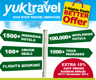 menginap 2 malam dapatkan berbagai fasilitas hotel gratis cuma di Yuktravel.com