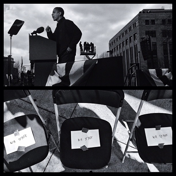 Kampanye BarackObama yang di abadikan di instagaram (pict)