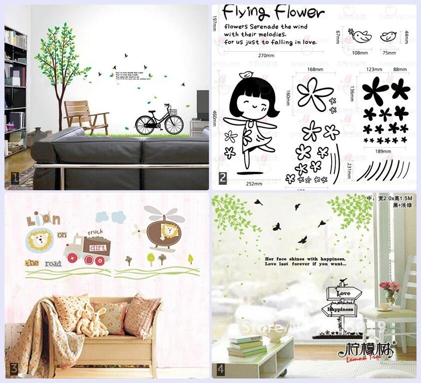 wall sticker dedcoration MURAH!!
