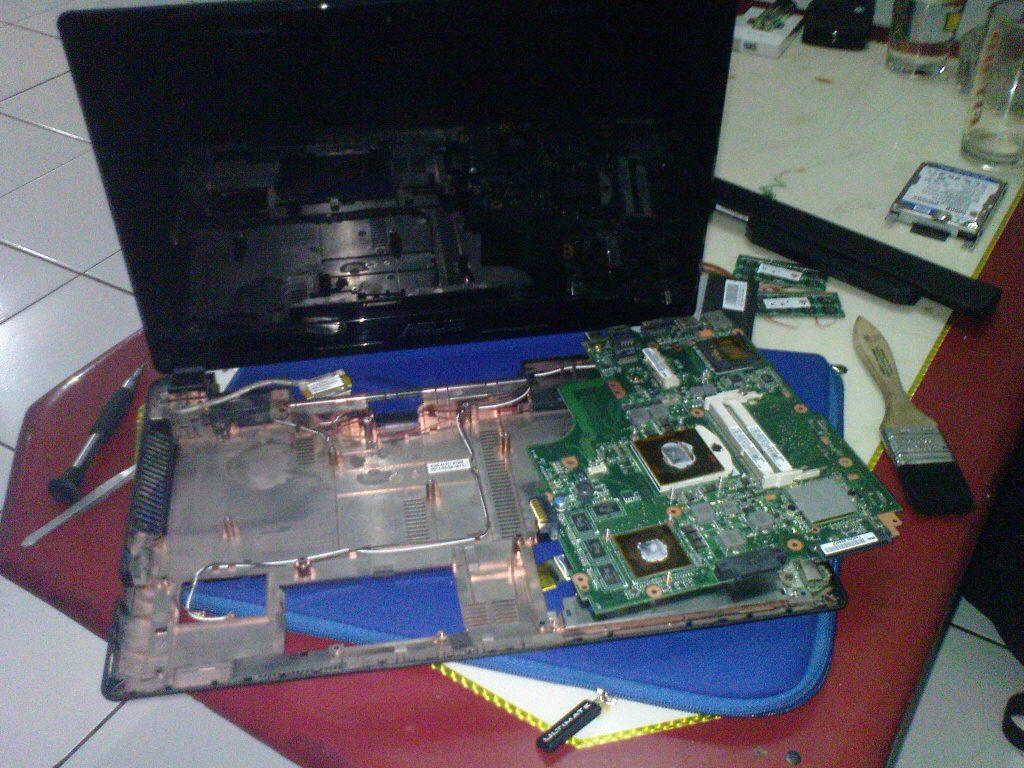 foto dan testimoni cleaning laptop by adhidaska