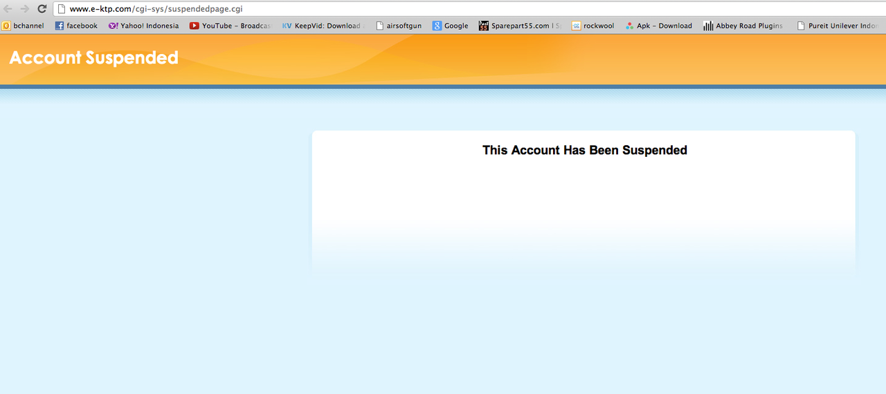 website e-KTP mati????