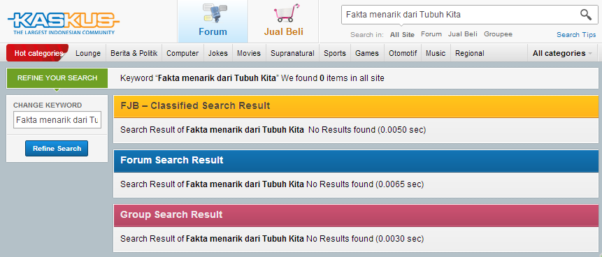 Fakta Menarik Dari Tubuh Kita