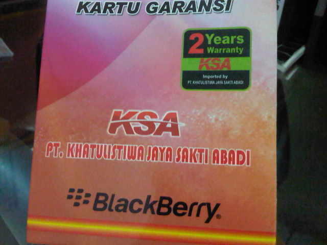 Jakarta masuk !!! - Blackberry Resmi NEW garansi KSA 2 tahun paling MURAHHH