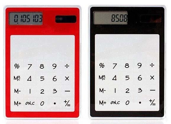 Calculator Tembus Pandang FREE (Gantungan kunci solar)