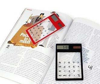 Calculator Tembus Pandang FREE (Gantungan kunci solar)