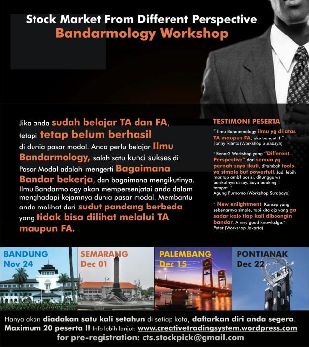 BANDARMOLOGY WORKSHOP
