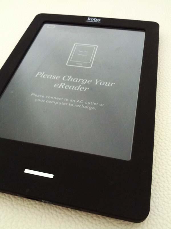 Jual Kobo Touch E-reader Hitam. Second. Kondisi 99,9%