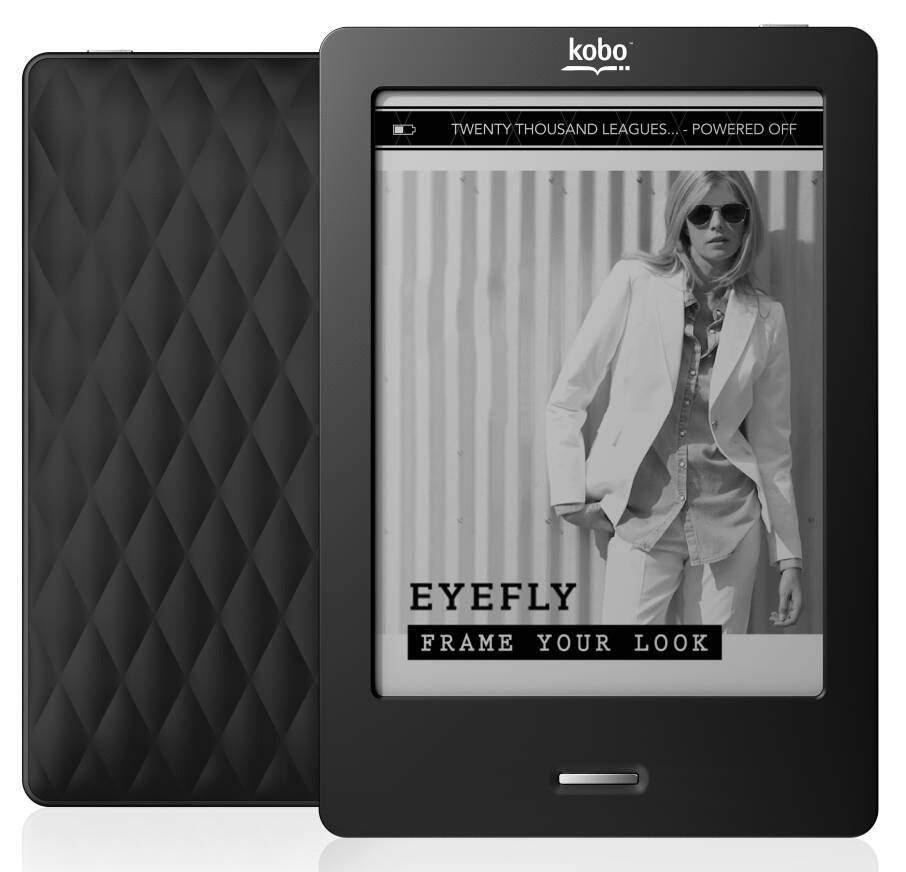 Jual Kobo Touch E-reader Hitam. Second. Kondisi 99,9%