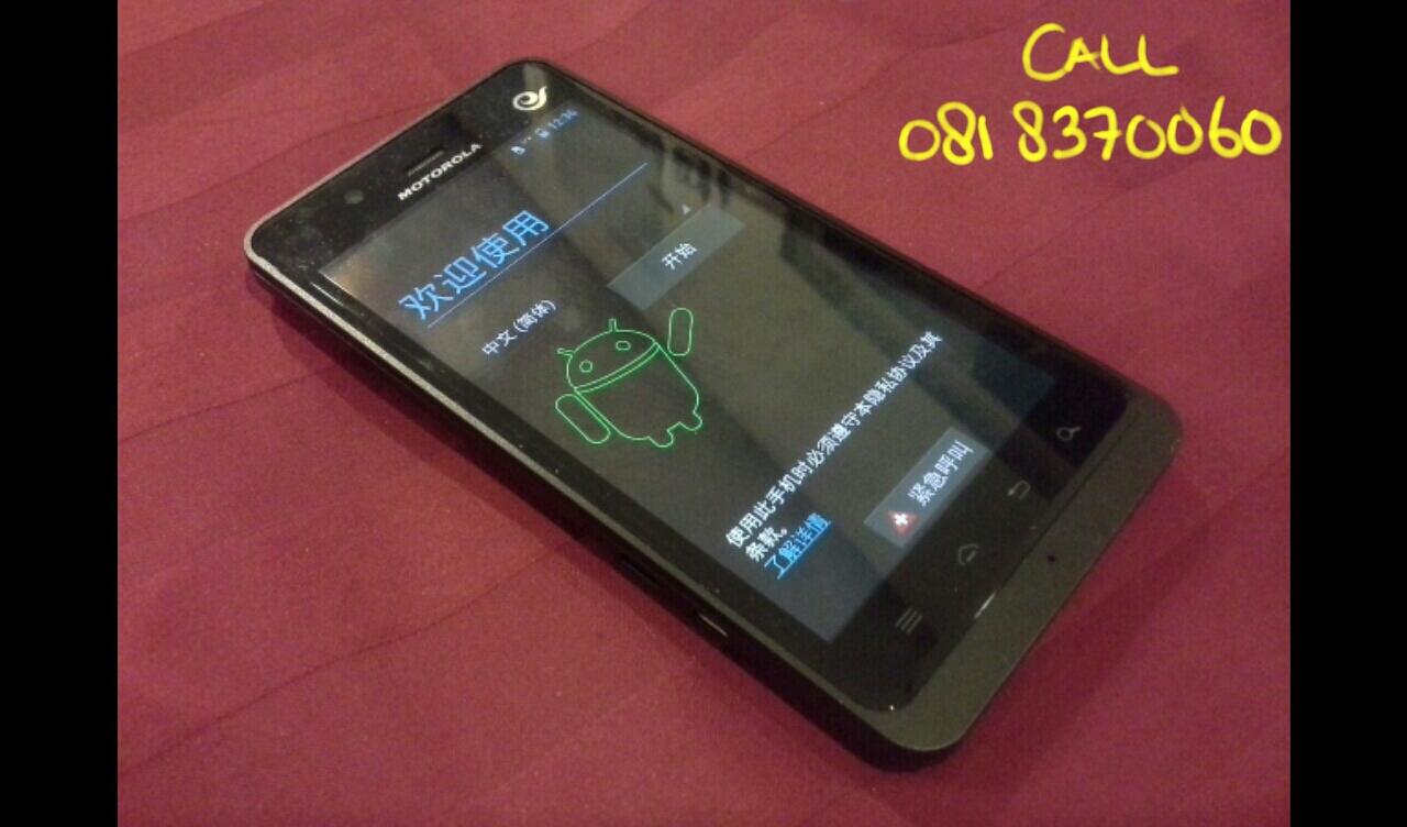 Motorola Android Dual On XT928 CDMA GSM Paling Murah Se-Kaskus