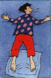 Karakter Seseorang dilihat dari posisi tidur (+ Pics)