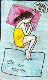 Karakter Seseorang dilihat dari posisi tidur (+ Pics)