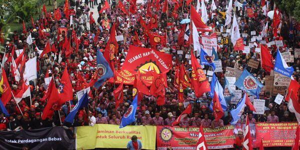 Dampak Demo Buruh, 4 Perusahaan Hengkang, 6.000 Buruh Terancam Nganggur