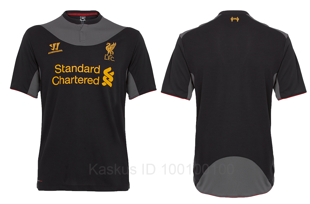 Jersey Liverpool Home & Away Kit musim 2012 / 2013 Grade ORI Thailand