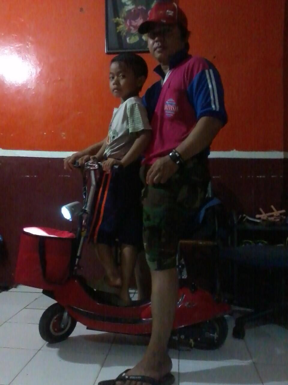 Scooter Electronik Mr.Zacky Khusus Di Cikarang