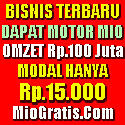 Modal cuma Rp.15 Rb mendapatkan 1 Unit Motor Mio