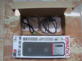 Speaker Portable/ SpeakerBox Dazumba OnePe DZ250