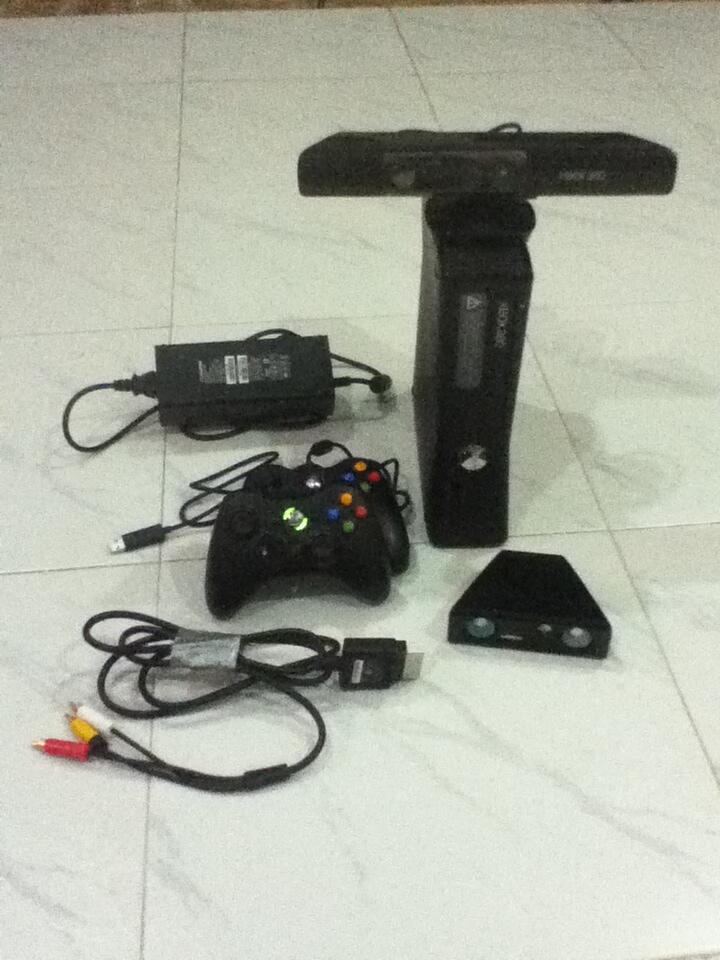 Jual Xbox 360, 250gb, Kinect