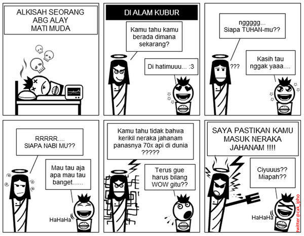 Inilah alasan kenapa para &quot;ALAY&quot; masuk neraka...