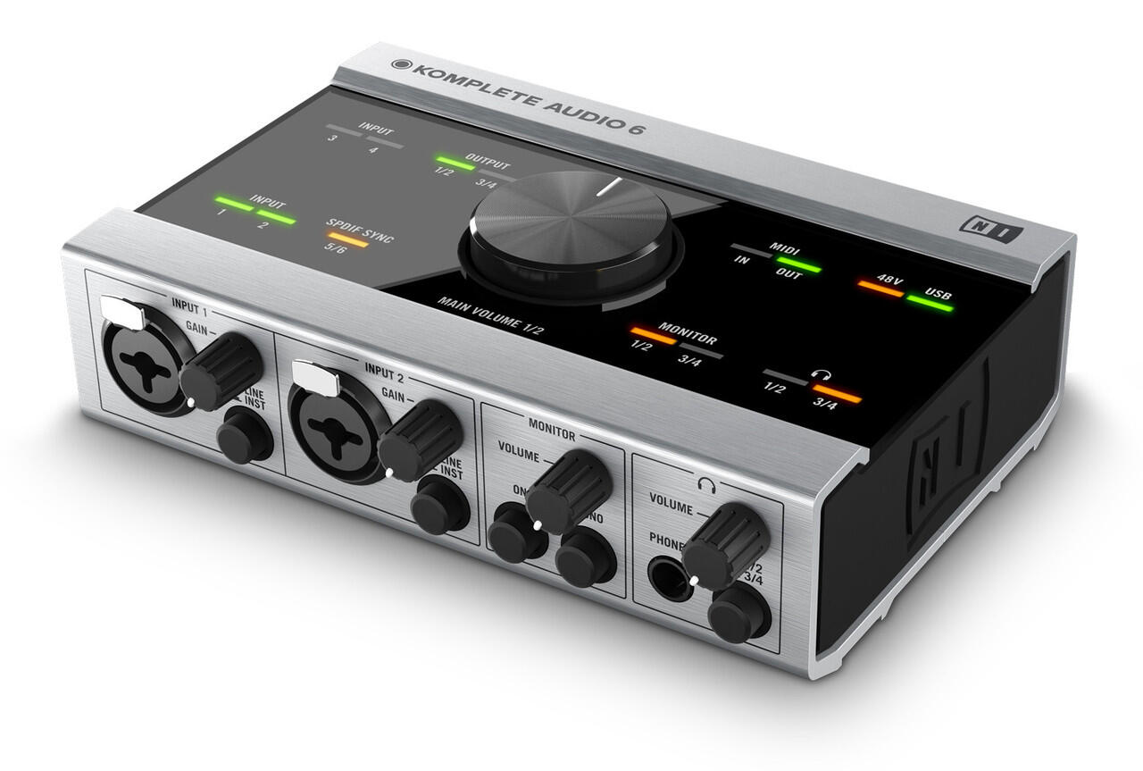 komplete audio 6 phantom power