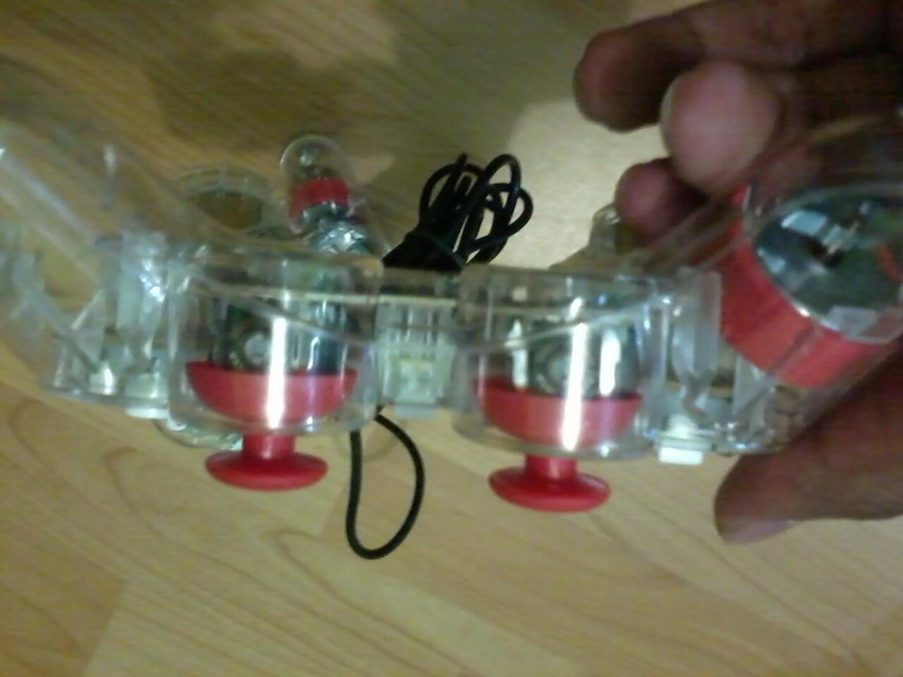 (WTS) joystick m-tech double transparan