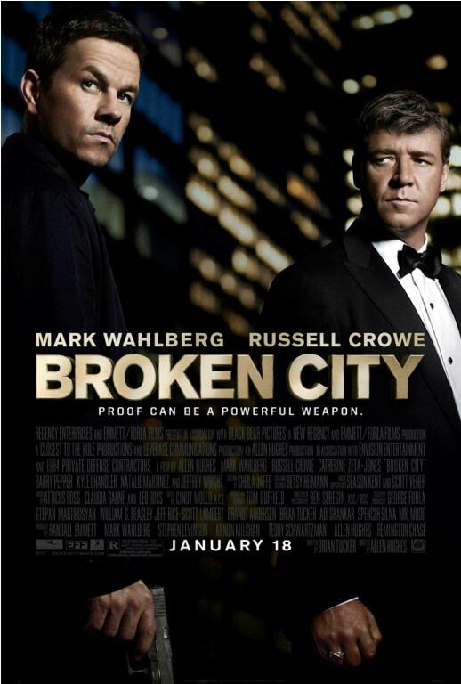 Broken City l Januari 2013 l Mark Wahlberg, Russel Crowe
