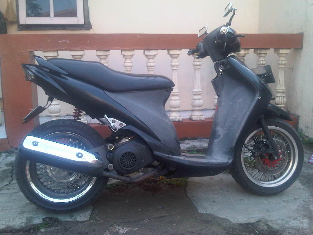 Ide 81 Modifikasi Motor  Matic  Spin  125 Terbaru Dan 