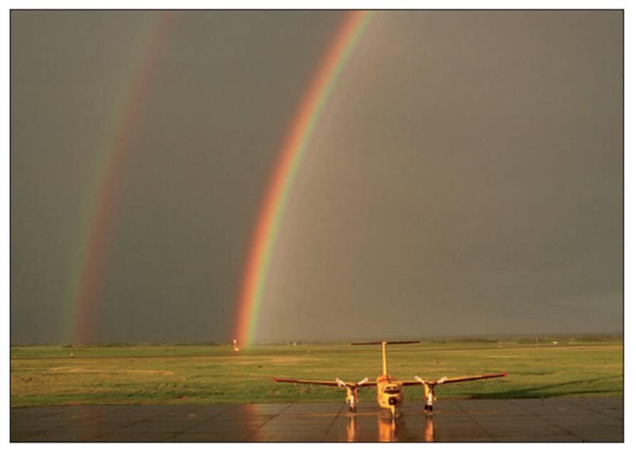 Fenomena matahari karena efek atmosfer