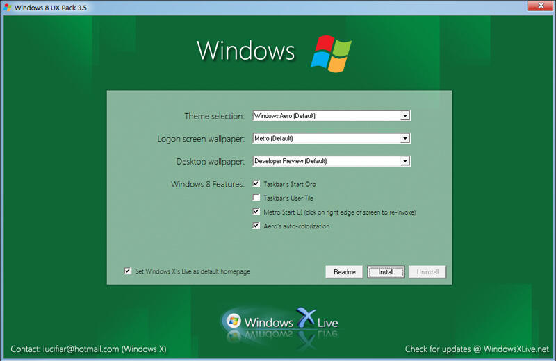 Cara mengubah Tema Windows 7 Menjadi Windows 8