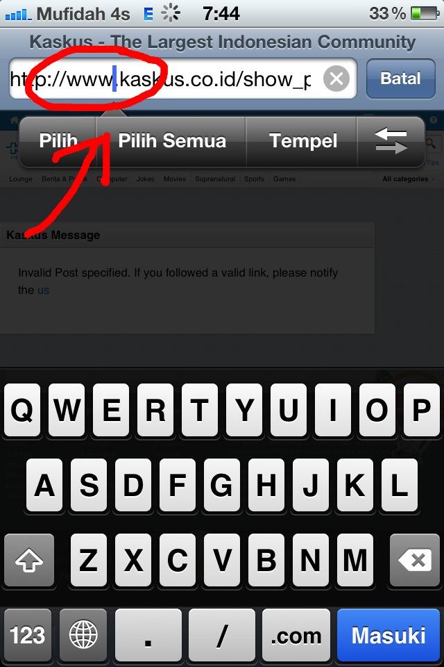 Link yang agan klik Invalid/error???? &#91;ini solusinya gan...comot...!!!&#93;