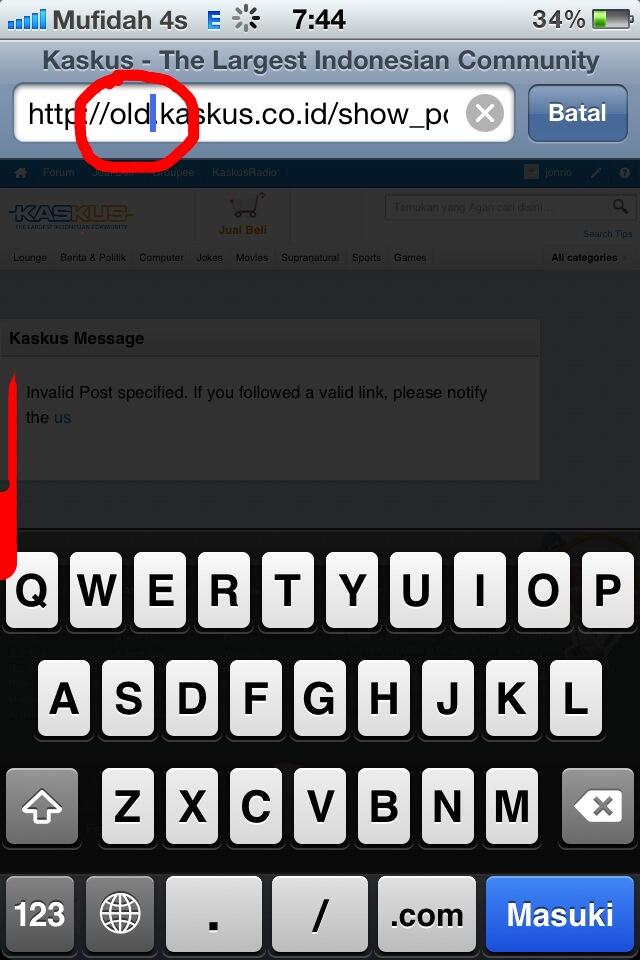Link yang agan klik Invalid/error???? &#91;ini solusinya gan...comot...!!!&#93;