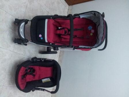 Stroler CocoLatte type Gbx Travel System (Model iGroove) Plus Car Seat Murah