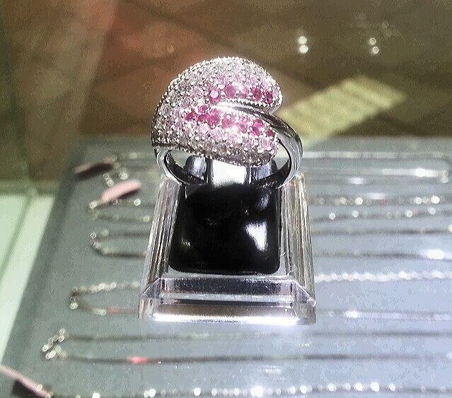 cincin perak 925 lapis emas putih
