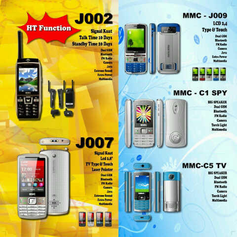 MMC J002, hp bisa komunikasi tanpa pulsa (handytalk) unit terbatas!!!