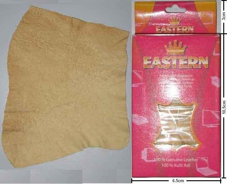 Genuine leather Eastern (lap kulit asli utk pembersih)