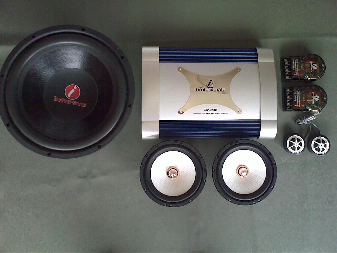 paket INTERSYS ( power, woofer, split )