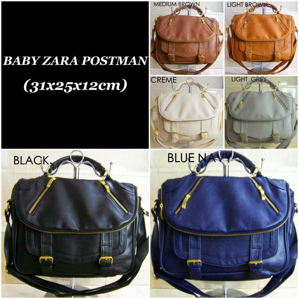 TAS BABY ZAPOST, Bahan kulit, Buat kuliah, jalan2 dll