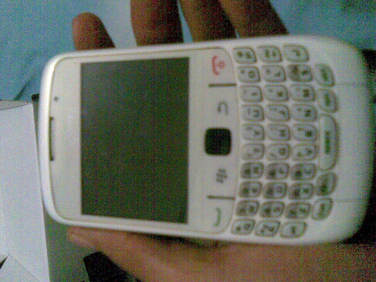blackberry gemini 8520 white garansi masih 9 bulan TAM