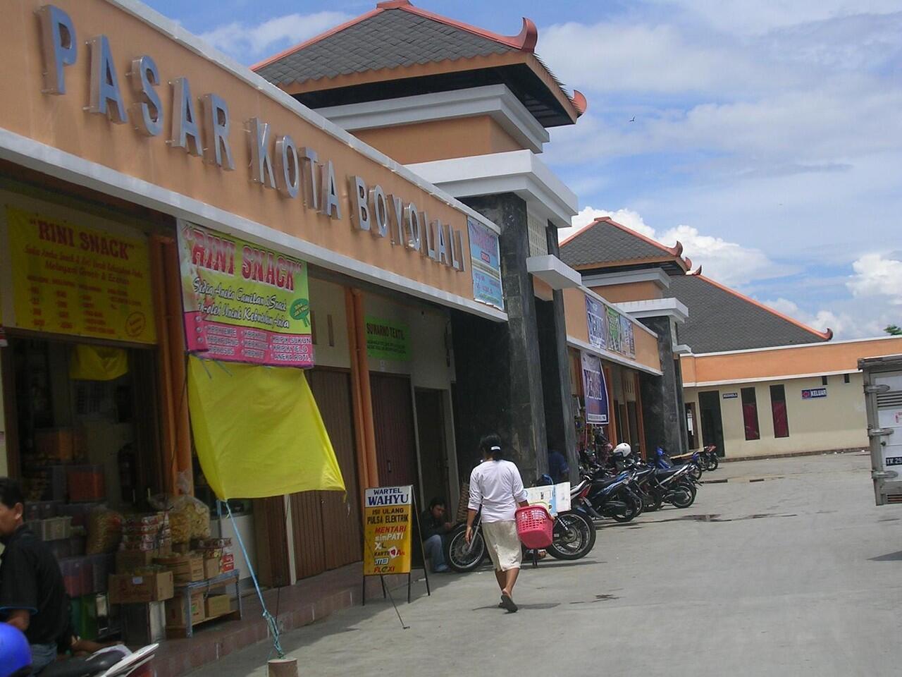 {horok} Pasar Boyolali Paling Bersih di Jateng