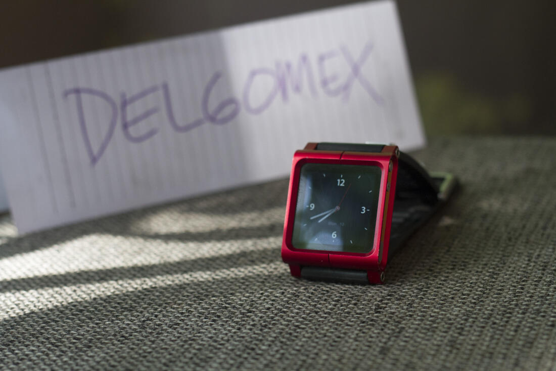 Ipod Nano 6th Generation 8GB Orange.