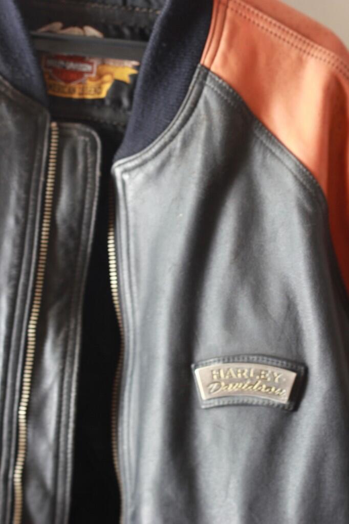 Jaket Kulit Original USA Harley Davidson + Vest Harley Davidson Skull