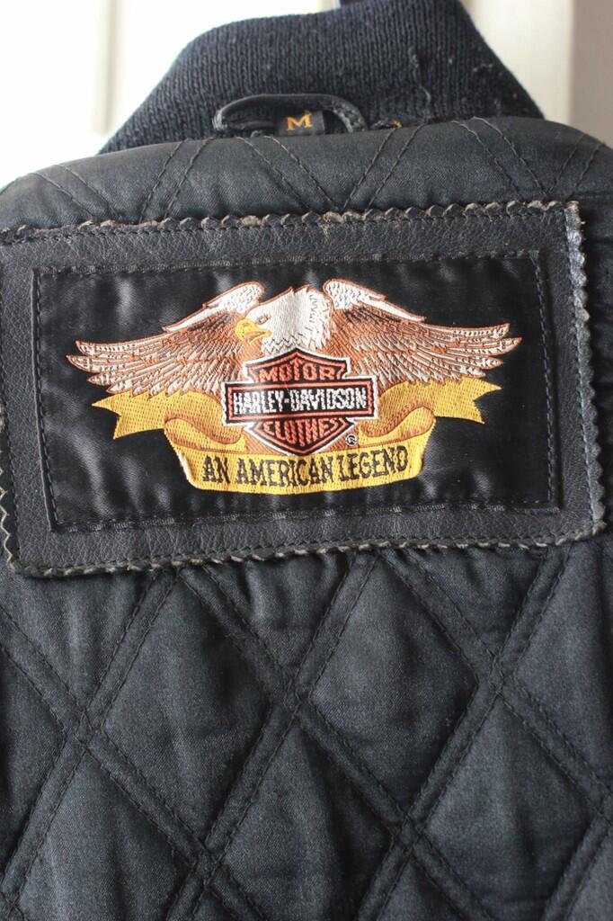 Jaket Kulit Original USA Harley Davidson + Vest Harley Davidson Skull