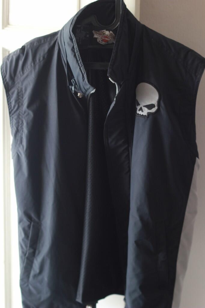 Jaket Kulit Original USA Harley Davidson + Vest Harley Davidson Skull