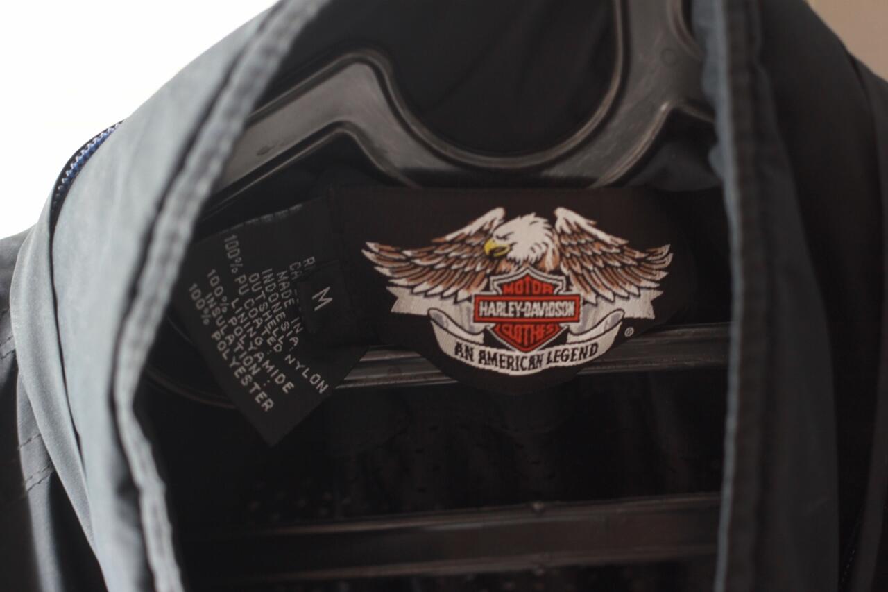 Jaket Kulit Original USA Harley Davidson + Vest Harley Davidson Skull