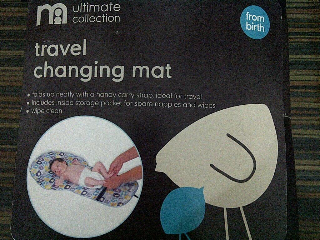 DIJUAL MOTHERCARE CHANGING MAT ULTIMATE COLLECTION